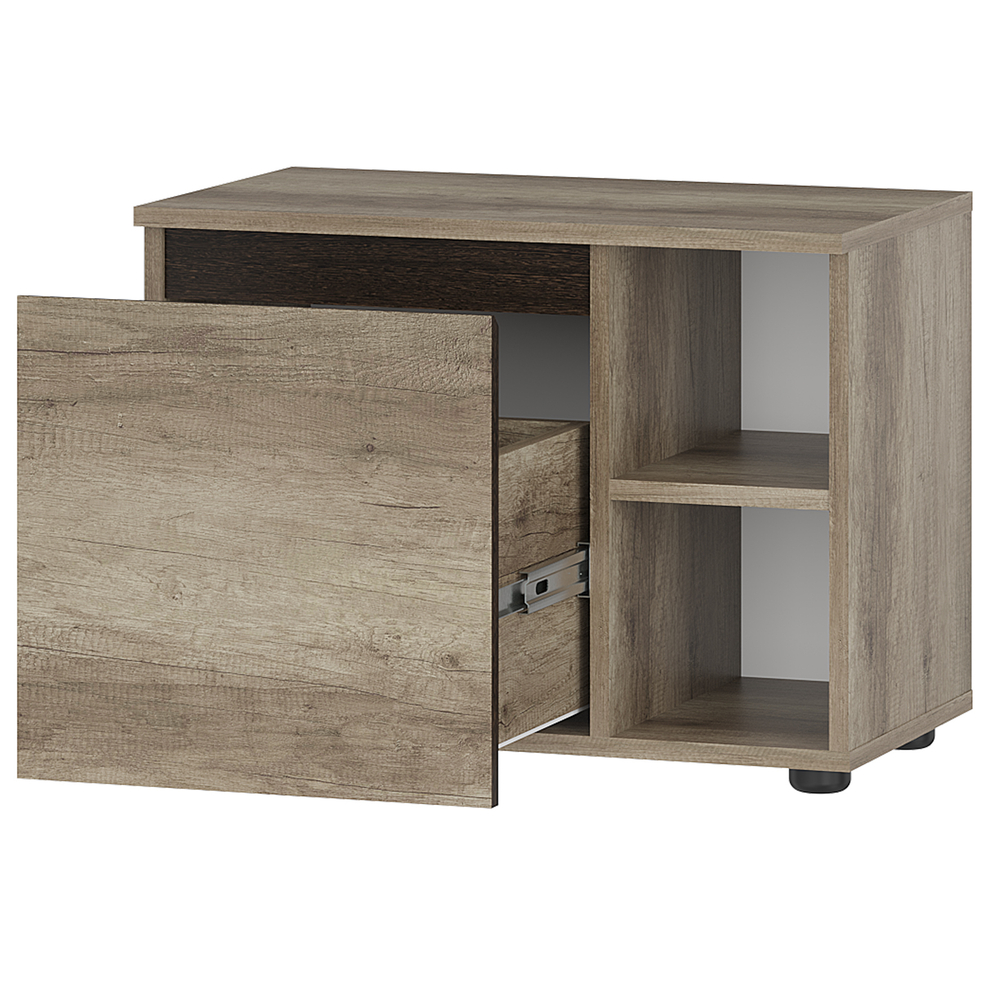 Тумба прикроватная Энигма тб-14 дуб каньон / венге