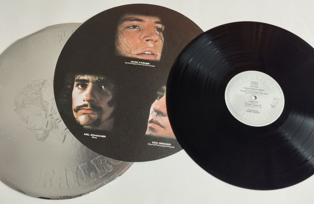 Винтажная виниловая пластинка LP Grand Funk Railroad E Pluribus Funk (Japan 1971)
