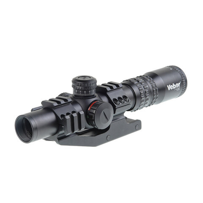 Прицел Veber Black Russian 1-4х24 RG загонник