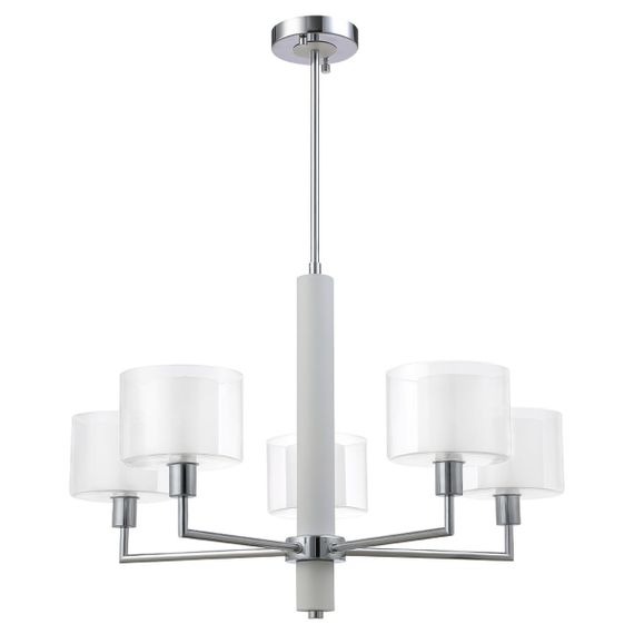 Подвесная люстра Crystal Lux Maestro SP-PL5 Chrome