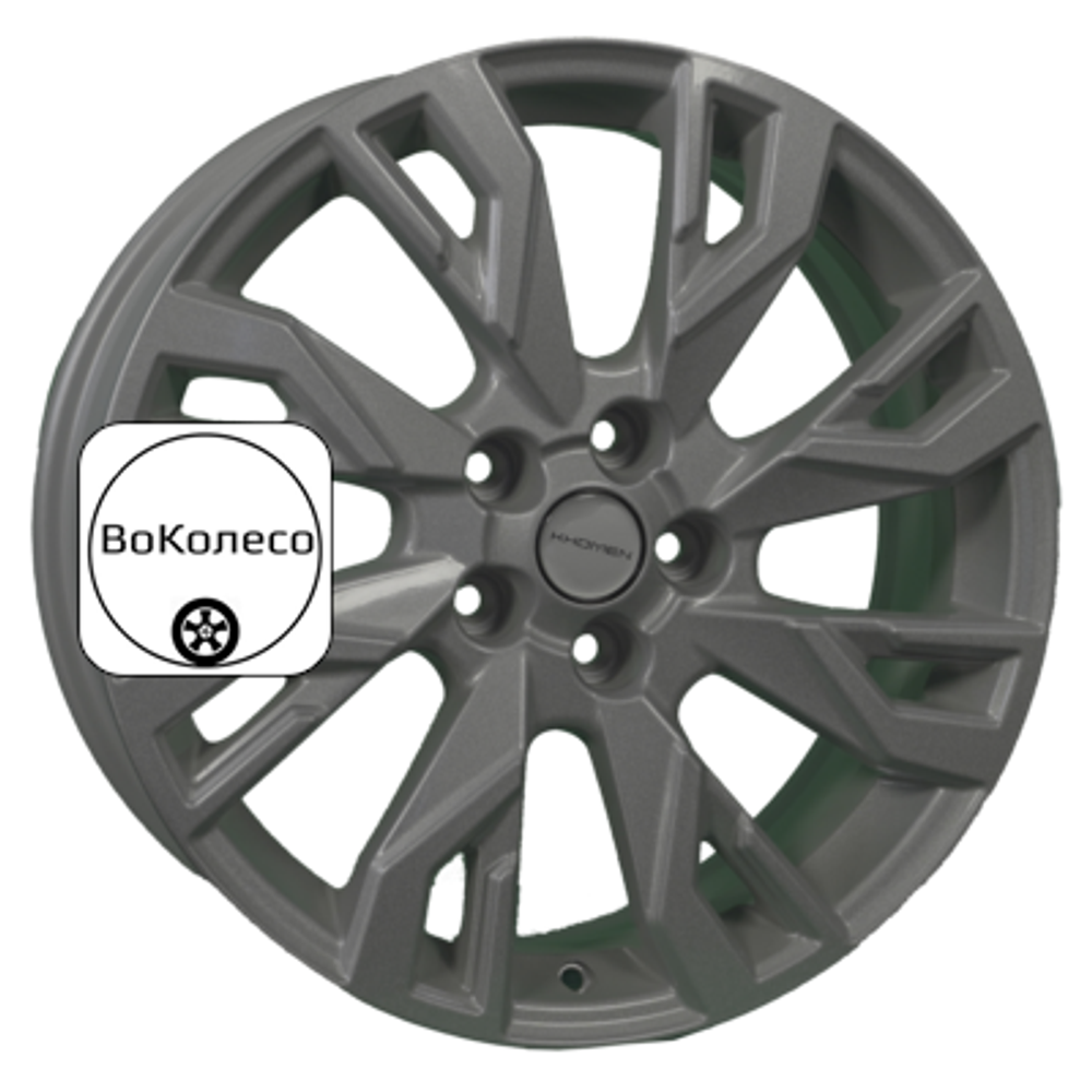 7x18/5x114,3 ET37 D66,5 KHW1809 (Dargo/Jolion) F-Silver Khomen Wheels