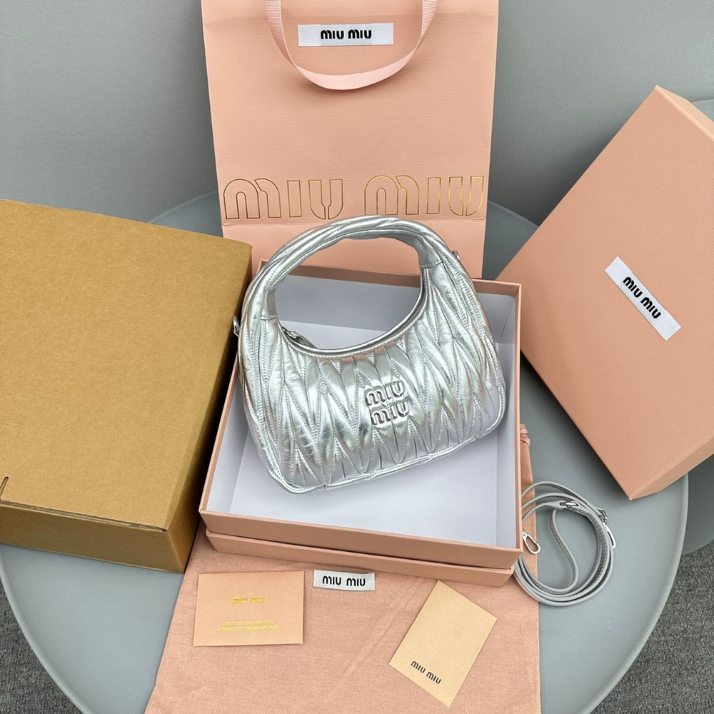 Miu Miu Wander Hobo Bag 20 cm