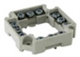 Клеммник для распаячных и установочных коробок с шагом 60мм, IP20, TDM SQ1402-0117