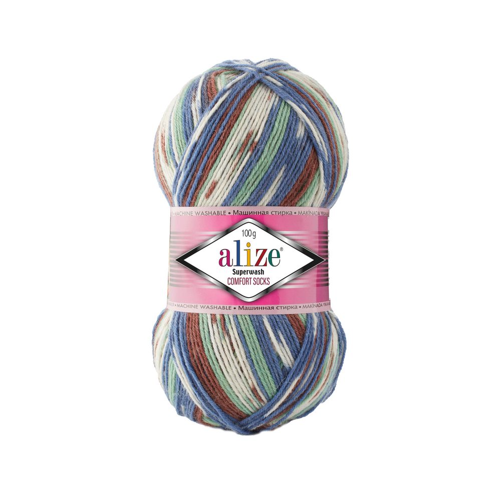 Пряжа Alize Superwash Comfort (7653)