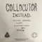 Collocutor – Instead LP