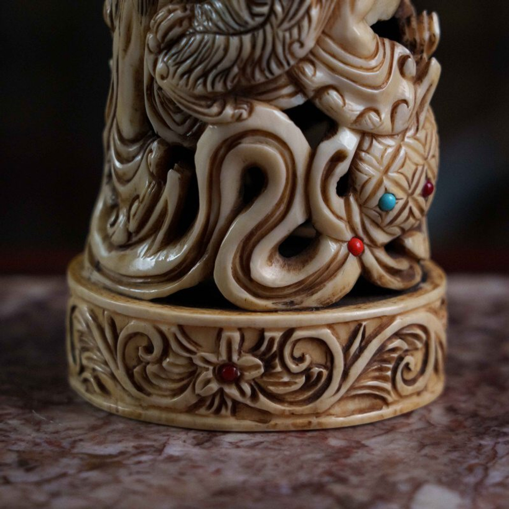 Окимоно «Небесный лев-страж» или «Собака Фо»