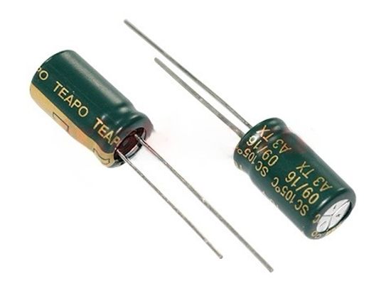 Конденсатор компьют. электролитический 470мкФ 16в 105°С SC / 8х12 / Teapo
