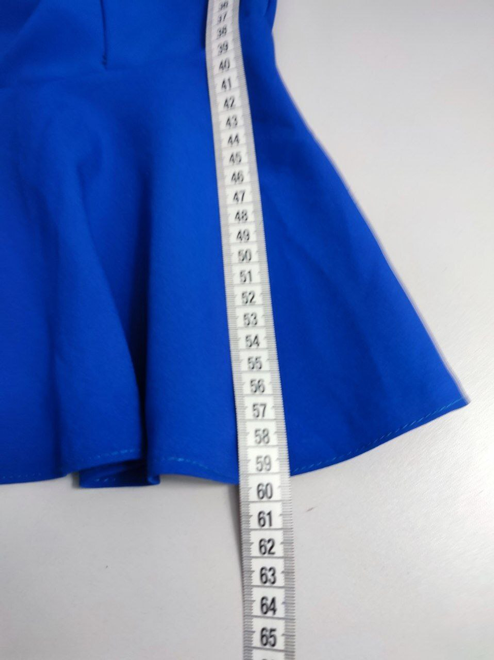 Блузка ярко-синяя 40-42 размер