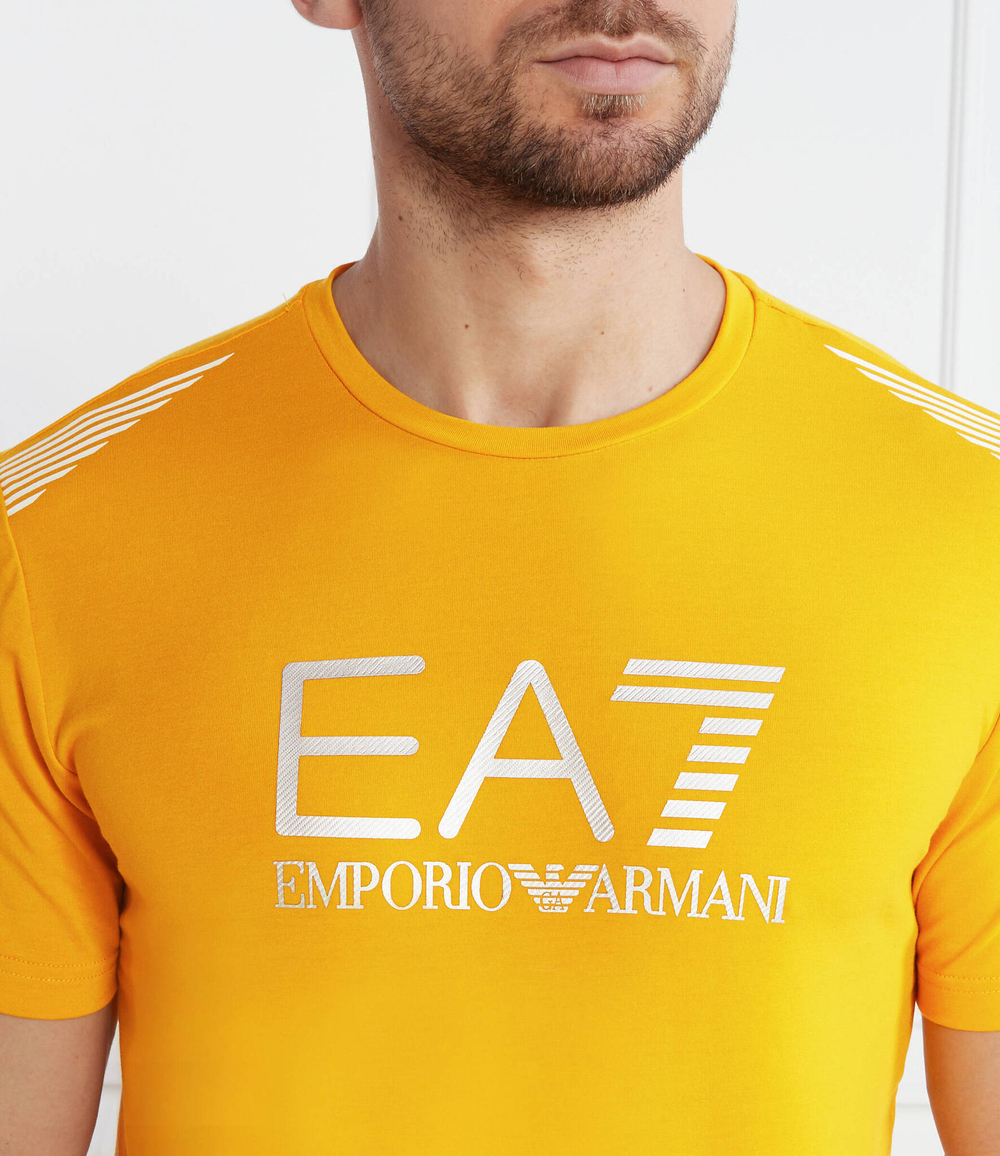 Футболка EA7 - желтый(3DPT29 PJULZ)