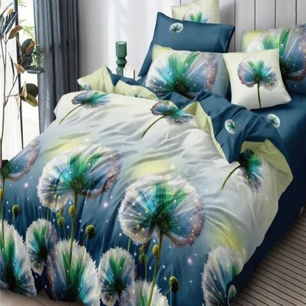 Комплект постельного белья "О. NEON", поплин, 100% хлопок, Россия.