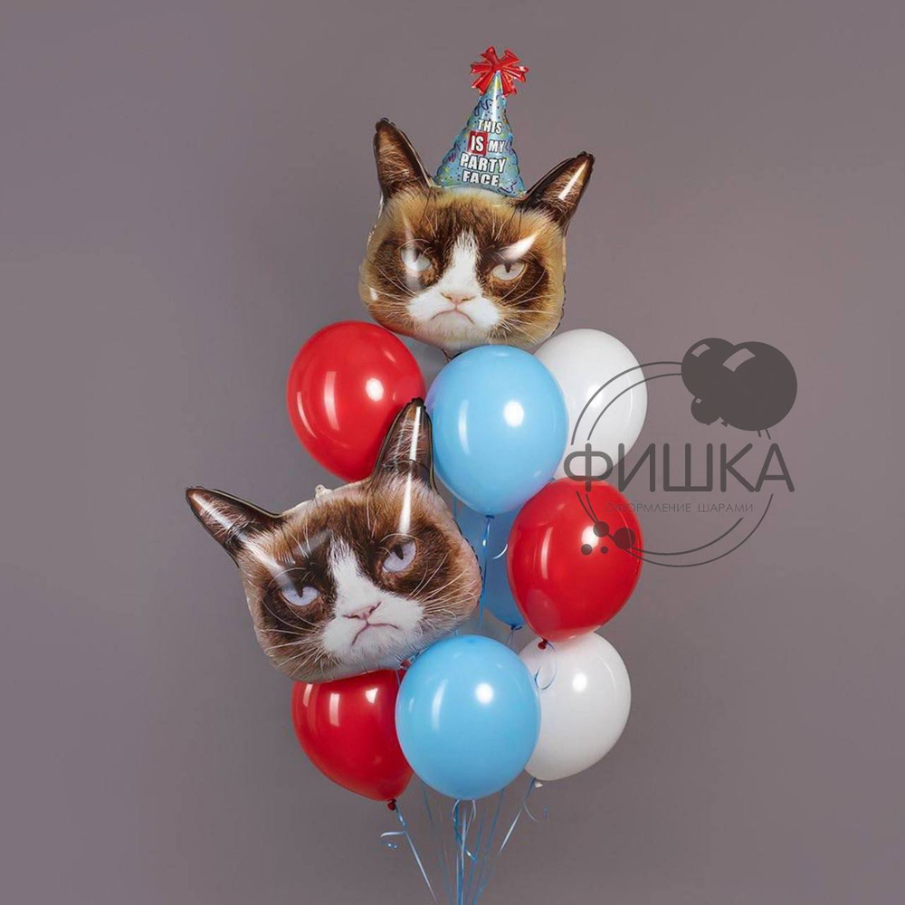 Фонтан сердитый кот №146