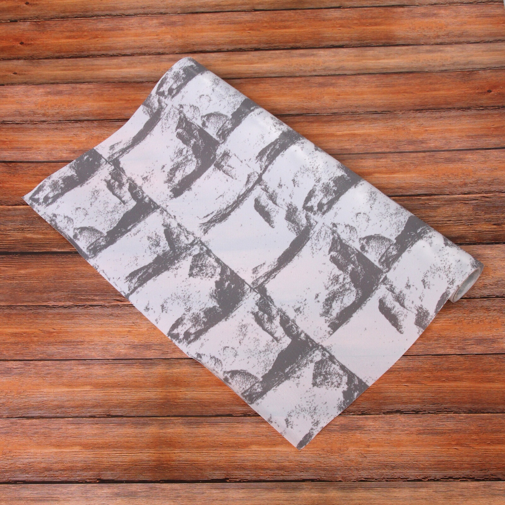 Коврик для кухонных ящиков в рулоне 45*150см «Natura» камень темный