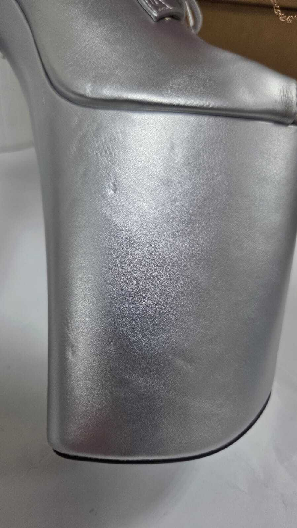 KIKO. Ботильоны четверки. PU. Открытые - SHDB-015-4-PU-sil-sale37_033