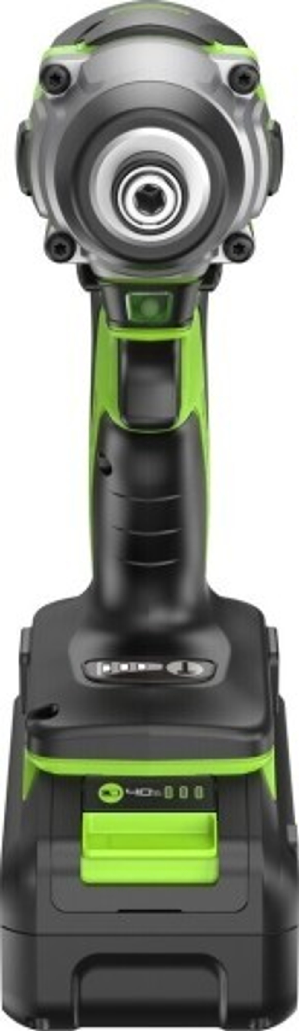 Гайковерт аккумуляторный GREENWORKS GD24ID3 24V, АКБ 4Ач и ЗУ 3802807CUB