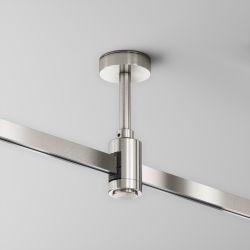 Крепление потолочное Short одинарное 78мм платина Maytoni   TRA156C-S1-PT