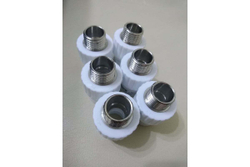 Муфта комбинированная PPR нар. р. 20х1/2, белый, РТП (10662)