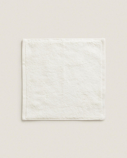 Zara Home - Набор полотенец для рака из хлопка высокого качества (набор из 3 шт.), бежевый, 30х30 см