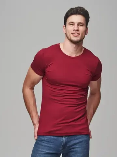 Футболка спортивная однотонная