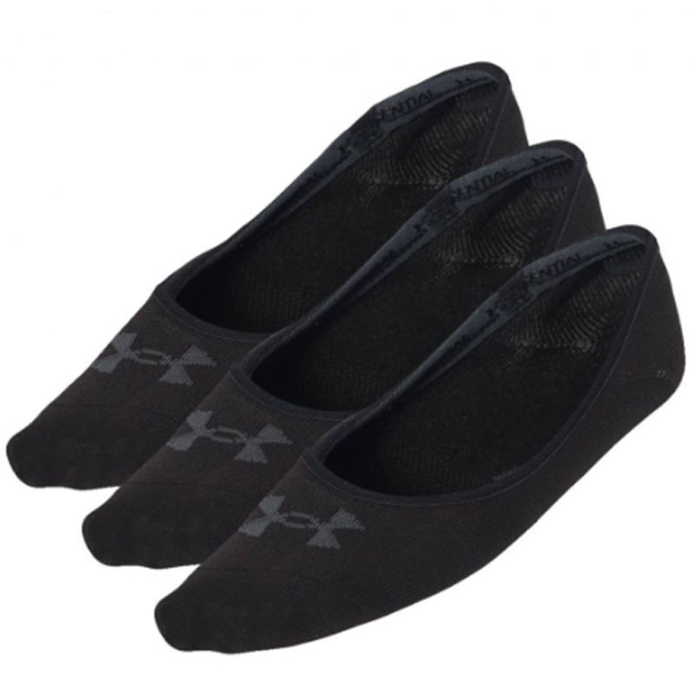 Теннисные носки Under Armour Essential LOLO Liner Socks 3P - черный