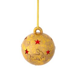 GAEM Украшение новогоднее Шар "Сияние звезд" с подсветкой, D 9 см, L9 W9 H10 см, 3в.