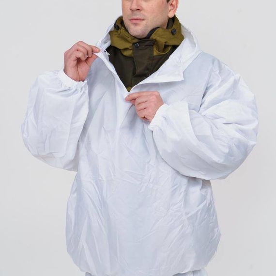 Маскхалат зимний белый