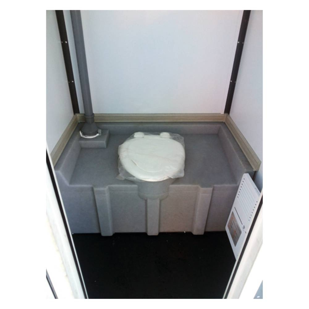 Туалетная кабина Экомарка АВАНГАРД (без умывальника) (белый)