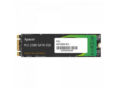 SSD накопитель Apacer AST280X 256ГБ, M.2 2280, SATA III, [AP256GAST280X-1]