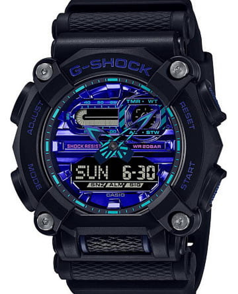 Часы Casio G-Shock Virtual Blue GA-900VB-1AER