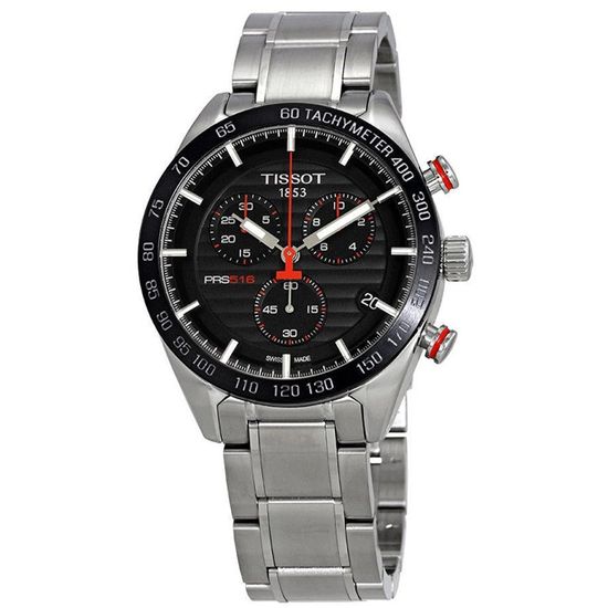 Мужские швейцарские часы с секундомером Tissot T100.417.11.051.01