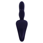 Женский страпон с вибрацией Giving Vibes (Цвет: синий)