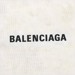 Balenciaga Canvas With Leather Canvas Bag Clutch Women"s Blue/White