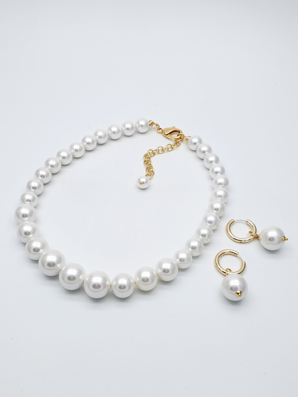 91001095 Колье SELENA PEARLS