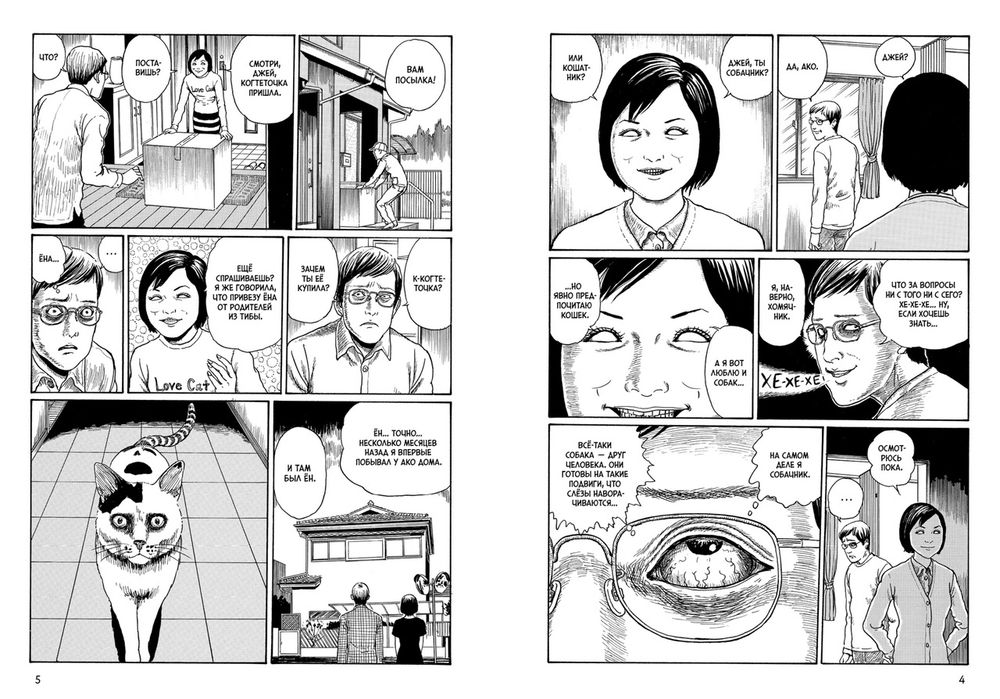 Манга Кошачий дневник