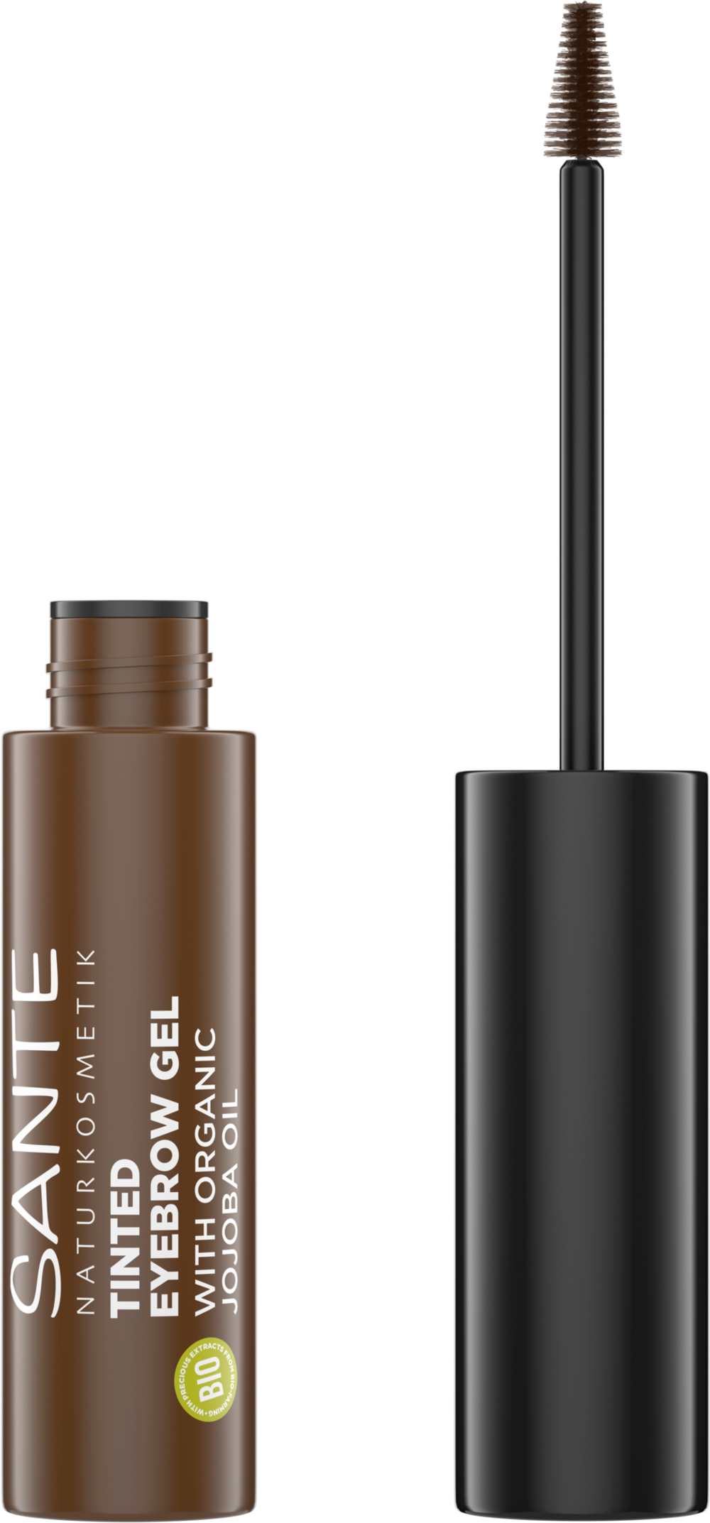 ТУШЬ ДЛЯ БРОВЕЙ 02 БРАУНИ 3.5 мл (SANTE)