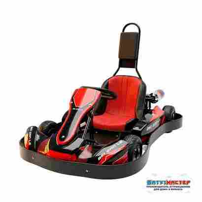 Бамперная электромашинка «Гоночный Лидер» для автодрома, для ТРЦ и парков