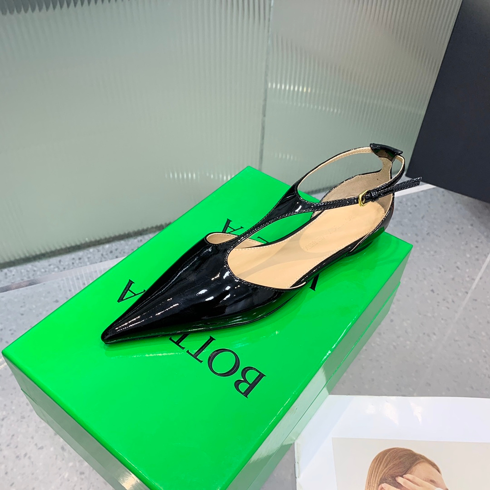 Bottega Veneta Rocket T-Bar Ballerina Flat