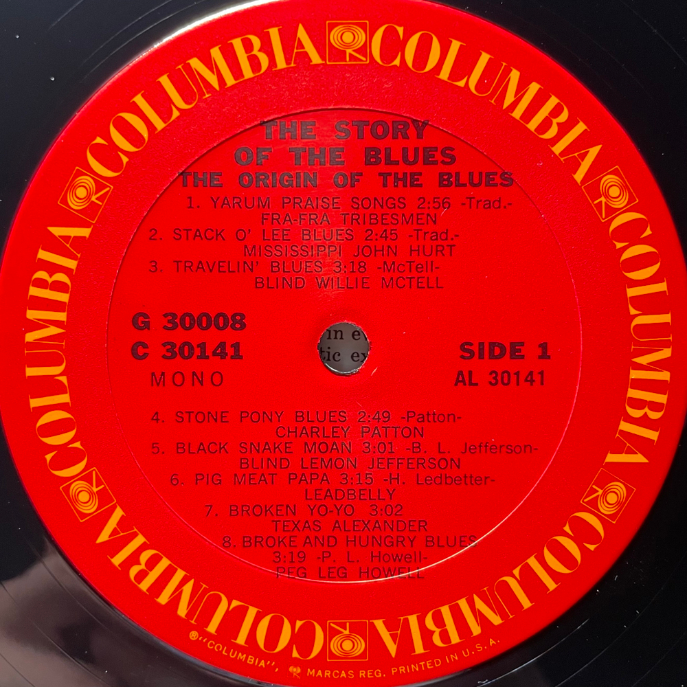 Сборник The Story Of The Blues 2LP (США 1970г.)