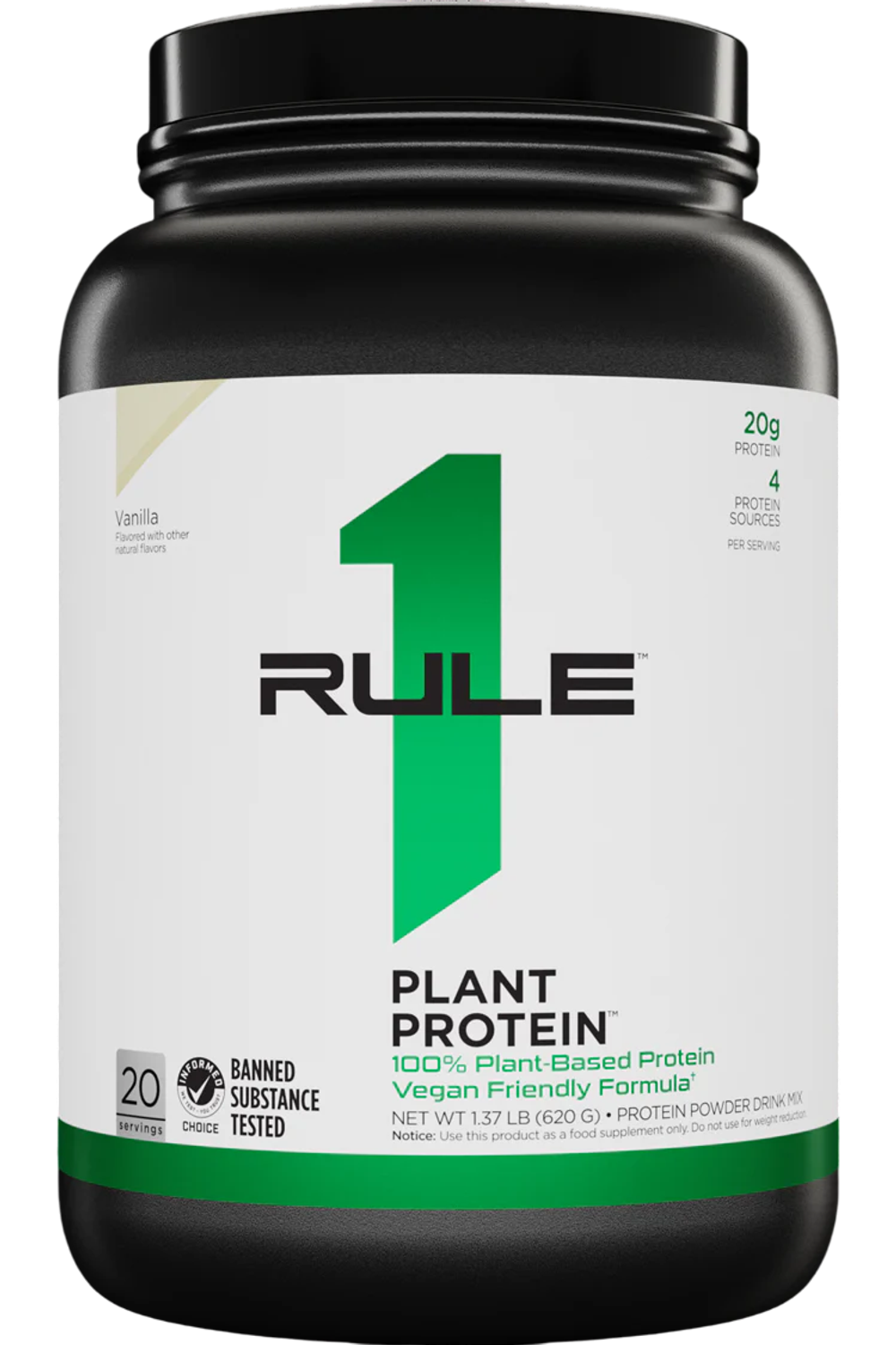RULE ONE Plant Protein 670g , Растительный протеин