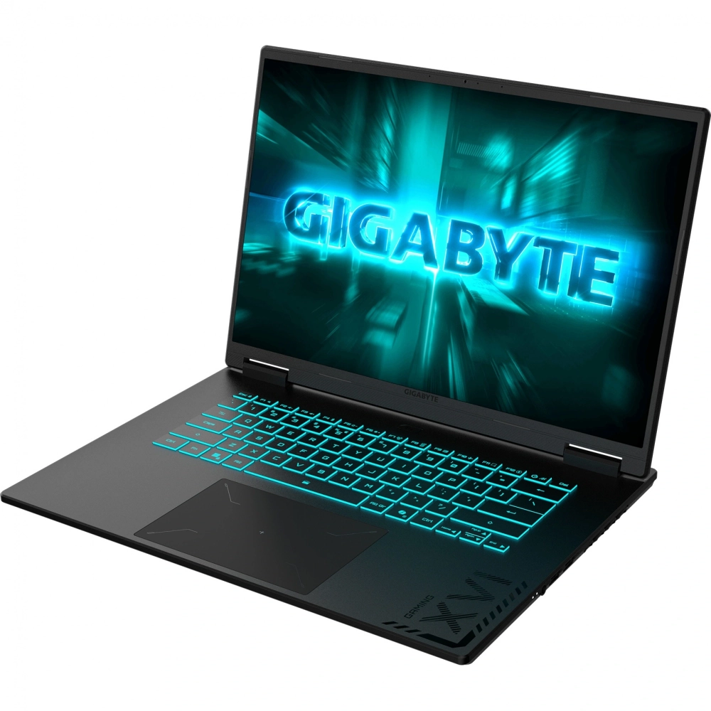 Ноутбук Gigabyte GAMING A16 GA63H Ryzen7 16Gb SSD512Gb RTX5050 8Gb 16" FreeDOS black (3THK3KZ893SD)