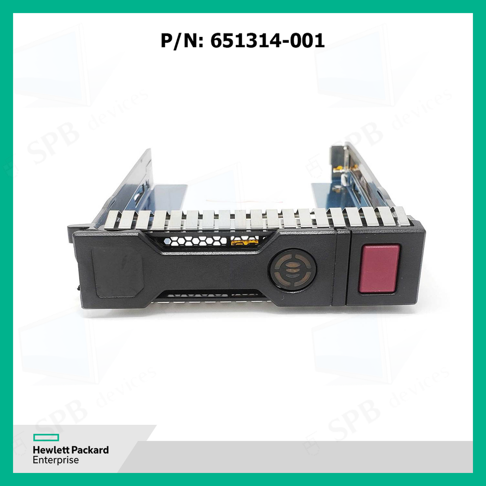 Салазки для жестких дисков HP Gen8 ,Gen9, Gen10 серверов 3.5 дюймов SATA SAS Hard Drive Tray Caddy , 651314-001, 651320-001