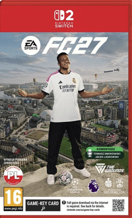EA SPORTS FC 27 (FIFA 27) (ключ-карта для Nintendo Switch 2, интерфейс и субтитры на русском языке)