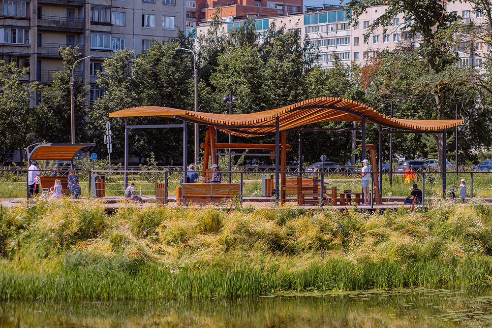 Навес волна SK00153