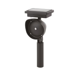 Уличный проектор ЭРА ERAPR024-01 на солнечной батарее пластик 34 см