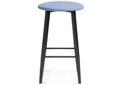 Полубарный стул Гангток катания дасти блю / черный матовый