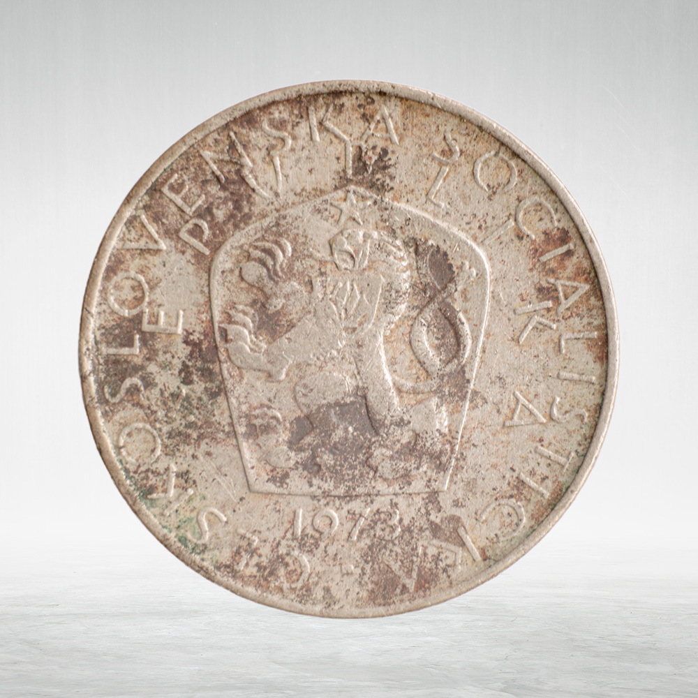 Czechoslovakia, 5 Korun, 1973, F