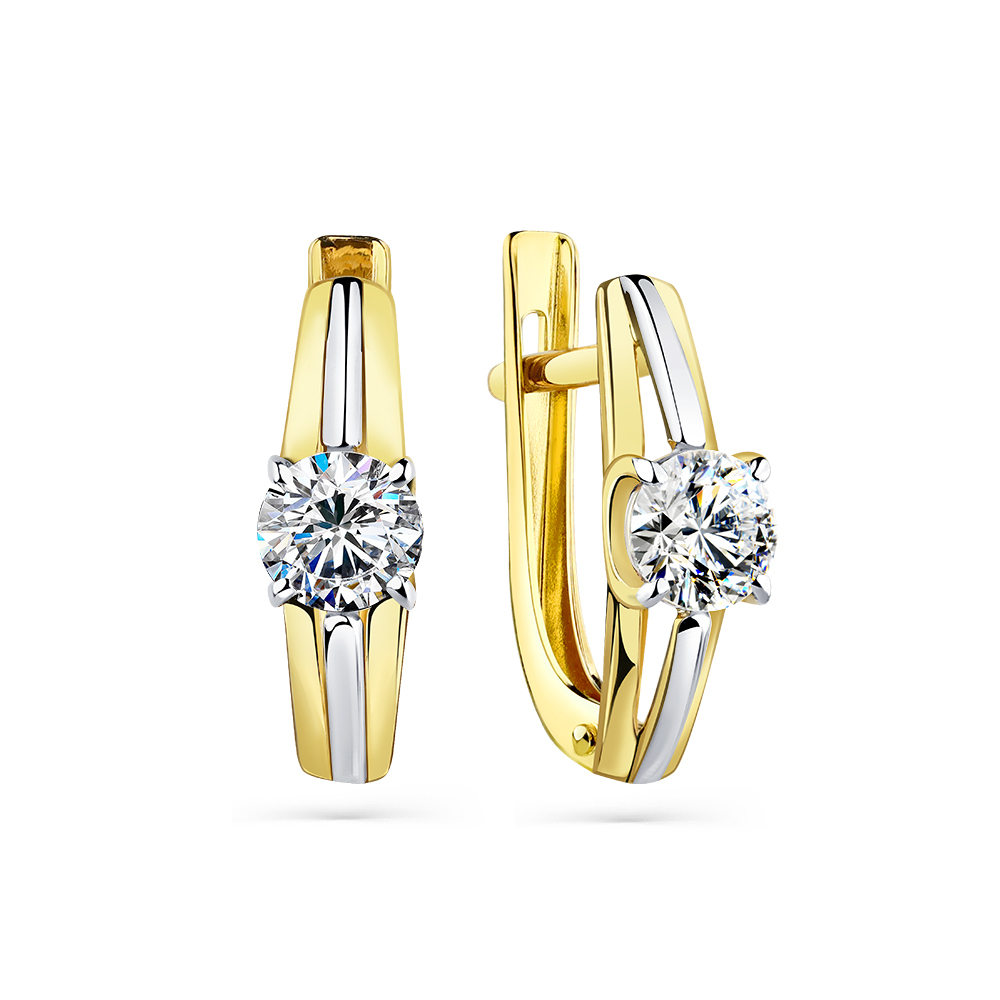 Серьги из золота 585 пробы