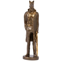 Скульптура Конь в пальто Бронза