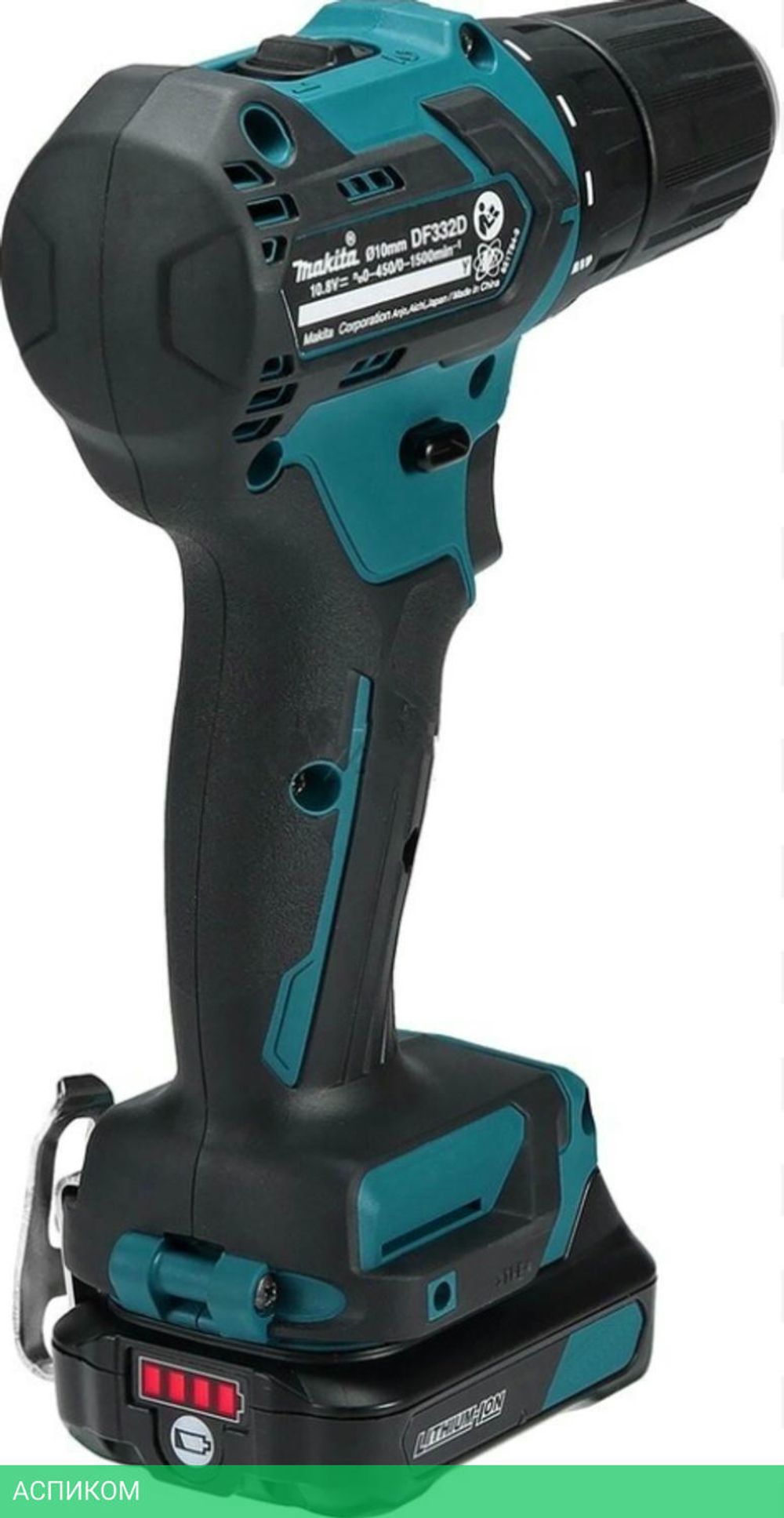 Дрель-шуруповерт Makita DF332DWAE
