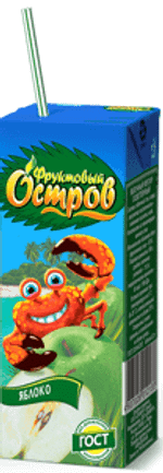 Фруктовый Остров 0,2/27 ЯБЛОКО