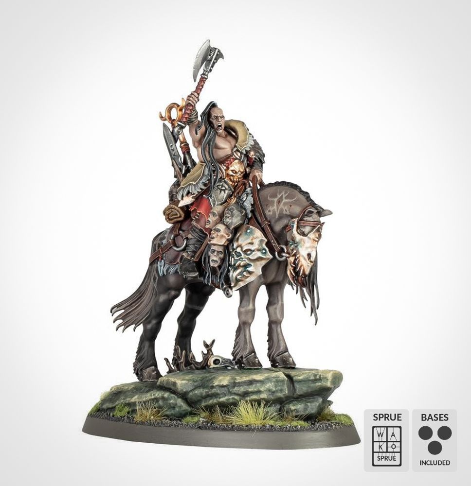 Darkoath Chieftain on Warsteed